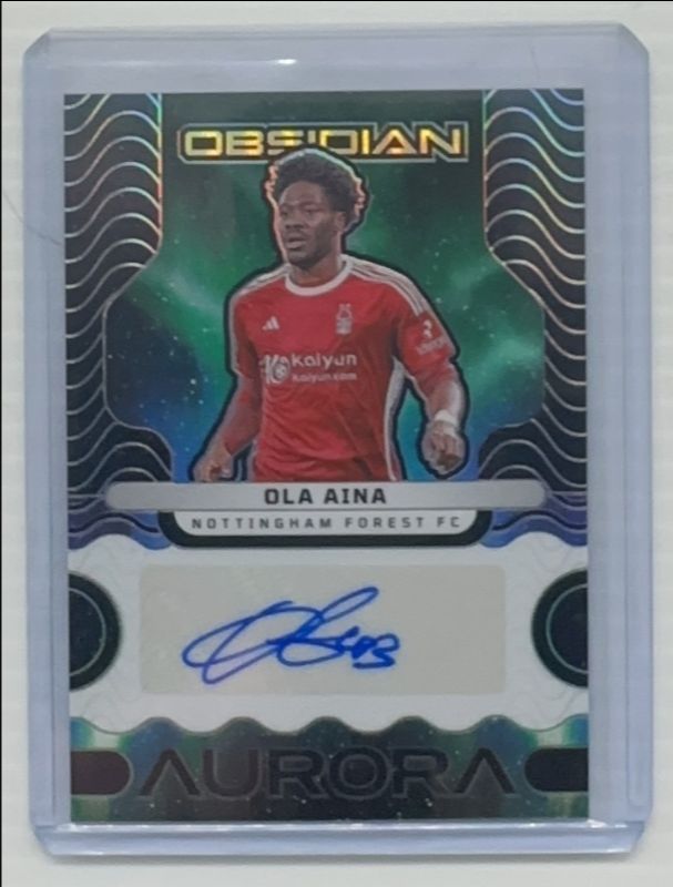 2023 Obsidian #AA-OA Aurora Autographs /199