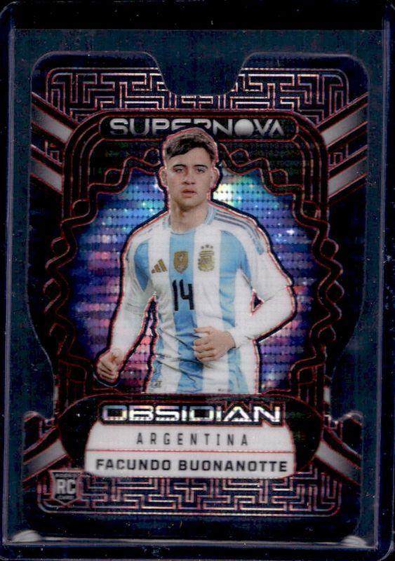 2023 Obsidian #10 Supernova - Electric Etch Red Pulsar /75