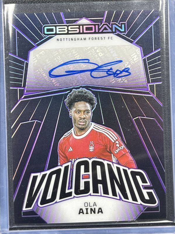 2023 Obsidian #VS-OA Volcanic Signatures Electric Etch - Purple /50
