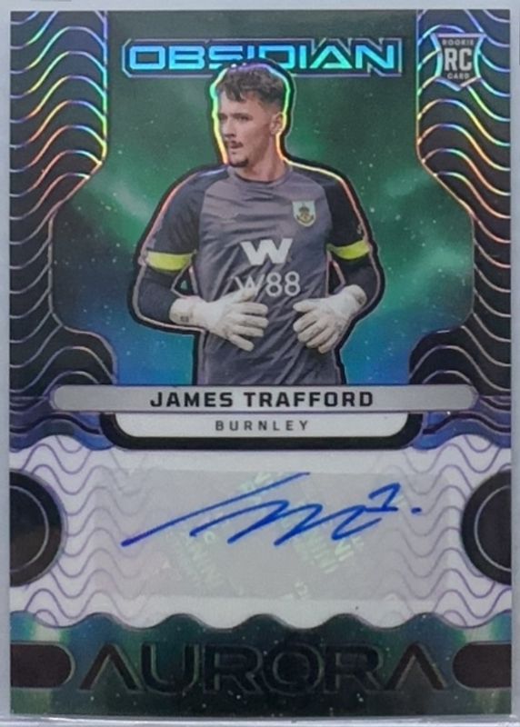 2023 Obsidian #AA-JT Aurora Autographs Electric Etch - Purple /50