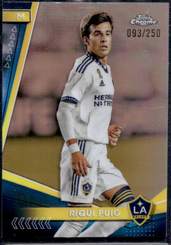 Riqui Puig 2024 Topps Chrome MLS #6 Rose Gold Refractor /250 RAW
