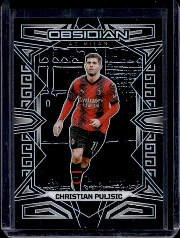 Christian Pulisic 2023 Obsidian #134 Base /120 RAW