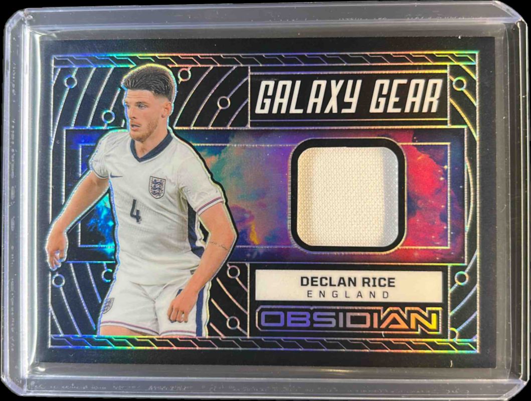 Declan Rice 2023 Obsidian #GG-DR Galaxy Gear /199 RAW