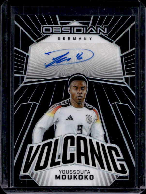 Youssoufa Moukoko 2023 Obsidian #VS-YM Volcanic Signatures /199 RAW