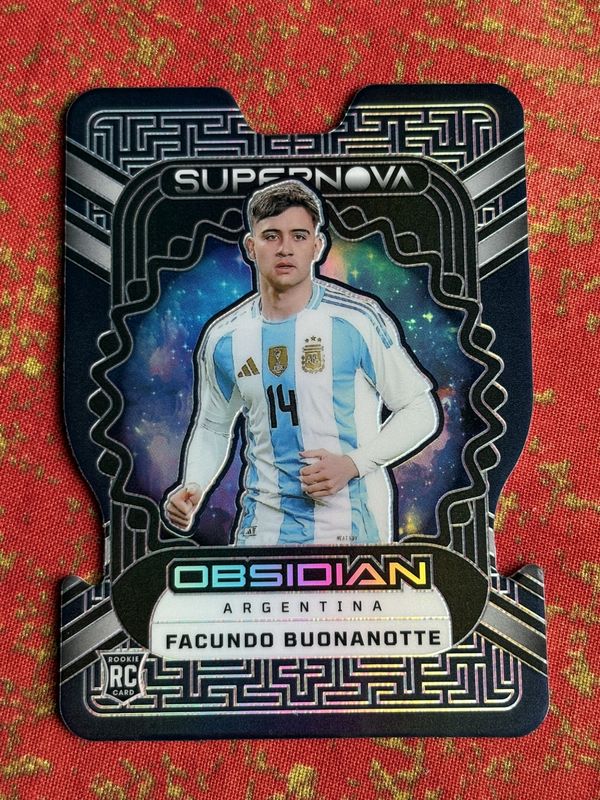Facundo Buonanotte 2023 Obsidian #10 Supernova /120 Rookie RAW