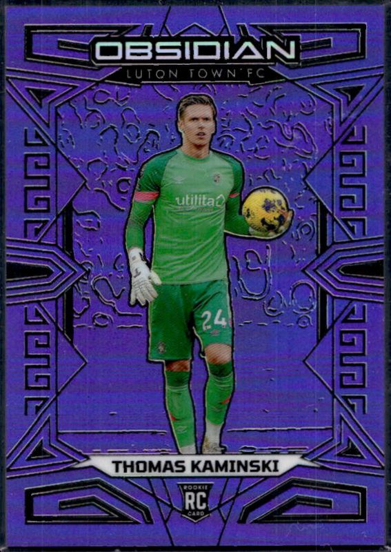2023 Obsidian #76 Electric Etch Purple Flood /25