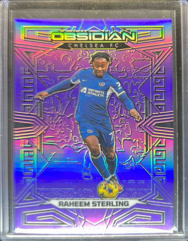 2023 Obsidian #41 Electric Etch Purple Flood /25