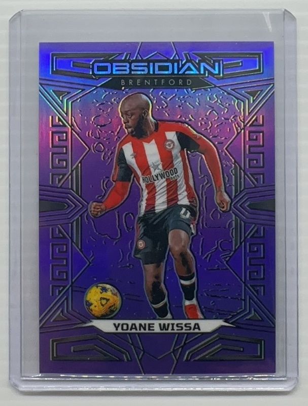 2023 Obsidian #22 Electric Etch Purple Flood /25