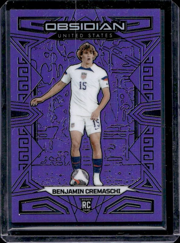 2023 Obsidian #197 Electric Etch Purple Flood /25