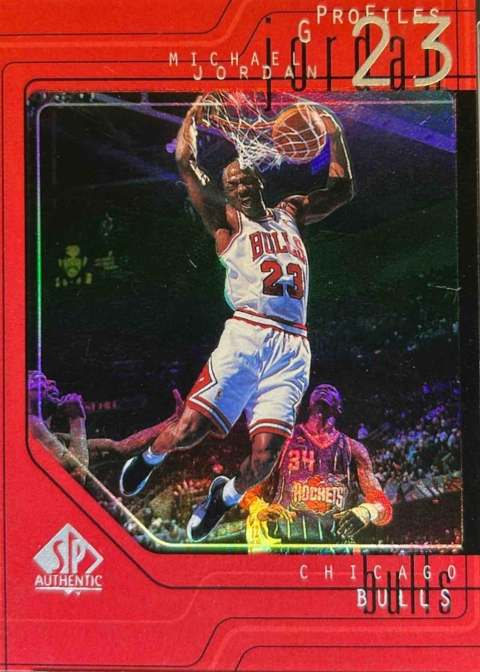 Michael Jordan 1997 SP Authentic #P1 ProFiles - Level 2 Price