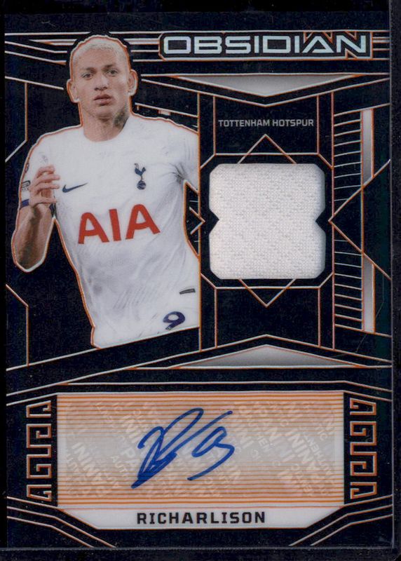 2023 Obsidian #JA-RI Jersey Autographs - Electric Etch Orange /99