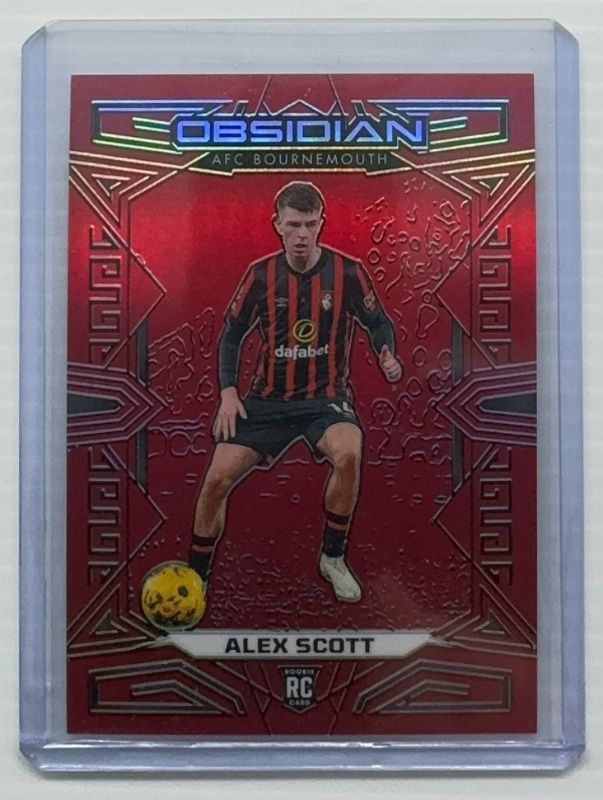 2023 Obsidian #1 Electric Etch Red Flood /10