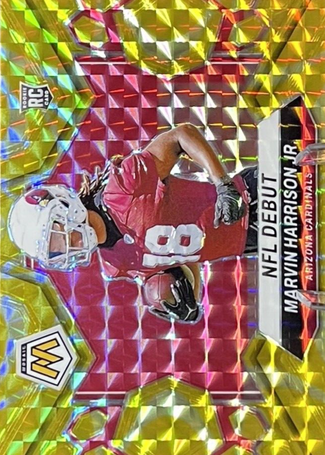 Marvin Harrison Jr. 2024 Mosaic #283 NFL Debut - Reactive