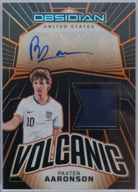 2023 Obsidian #VM-PAA Volcanic Material Signatures - Electric Etch Orange /75