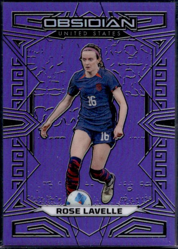 2023 Obsidian #199 Electric Etch Purple Flood /25