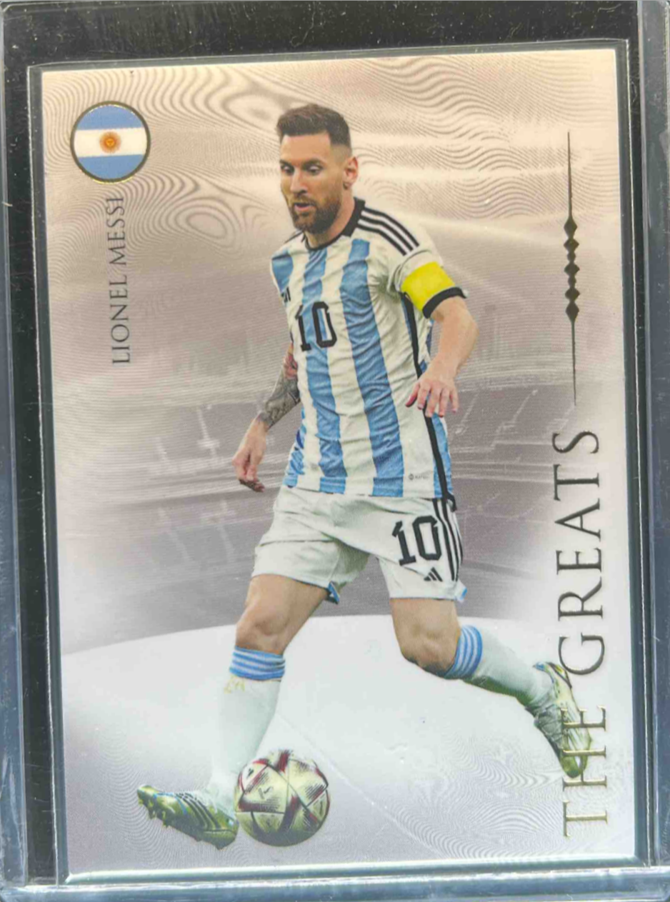 Lionel Messi 2024 Futera Unique Nostalgia #114 2024 Futera Unique