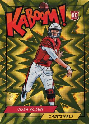 2018 Panini Rewards #K-JRO Kaboom! - Gold /10