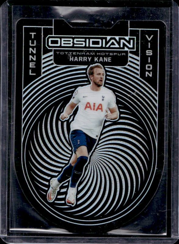 Harry Kane 2021 Obsidian #7 Tunnel Vision /99 RAW