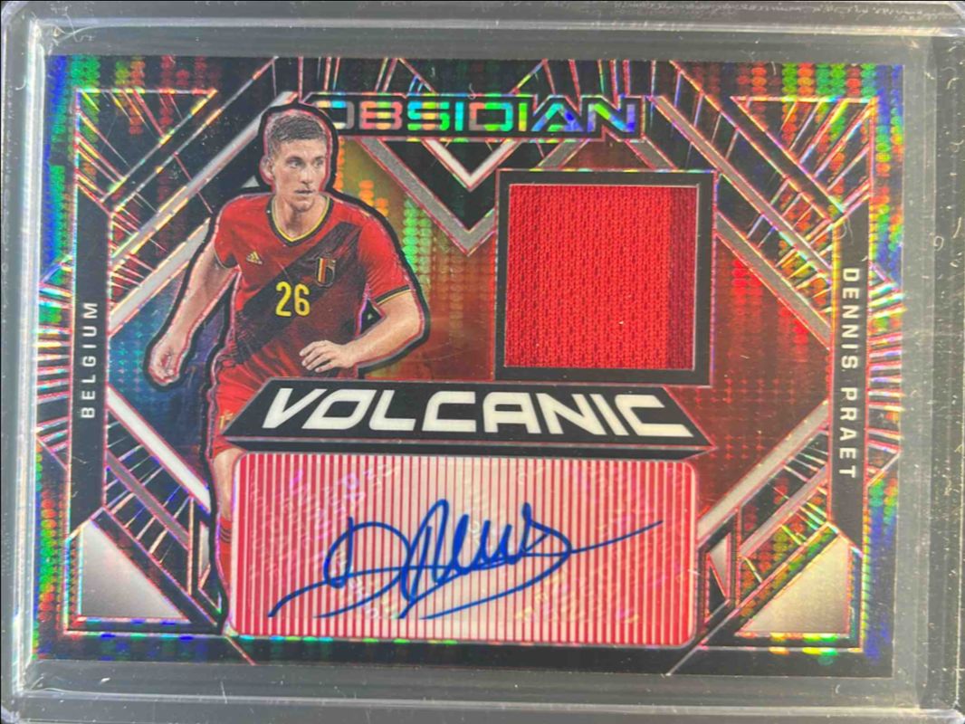 2021 Obsidian #VM-DPR Volcanic Material Signatures - Electric Etch Red Pulsar /44