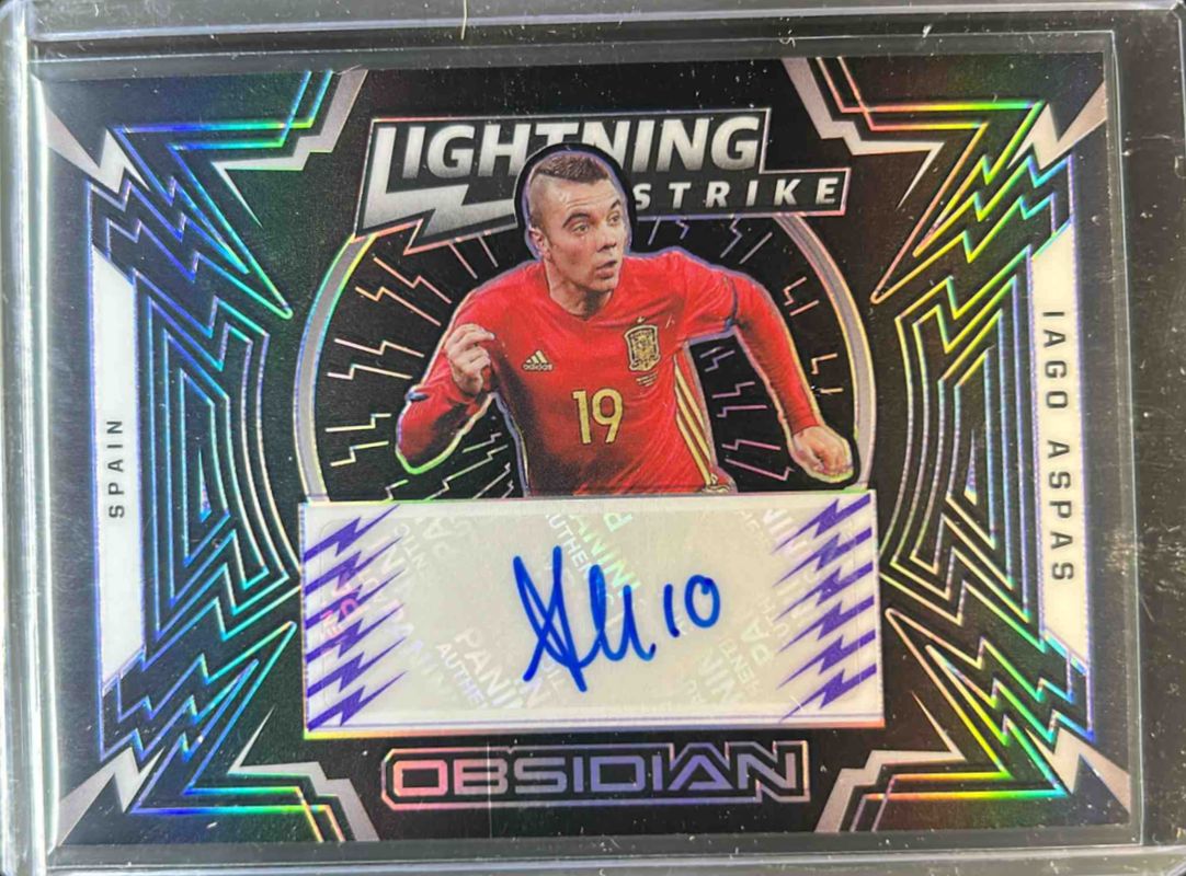 2021 Obsidian #LS-IAG Lightning Strike - Electric Etch Purple /75