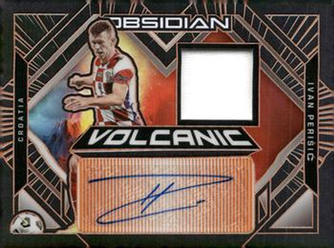 2021 Obsidian #VM-IP Volcanic Material Signatures - Electric Etch Orange /50