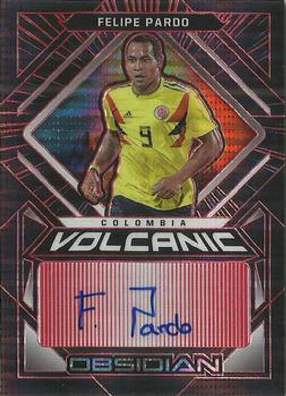 2021 Obsidian #VS-FP Volcanic Signatures - Electric Etch Red Pulsar /44