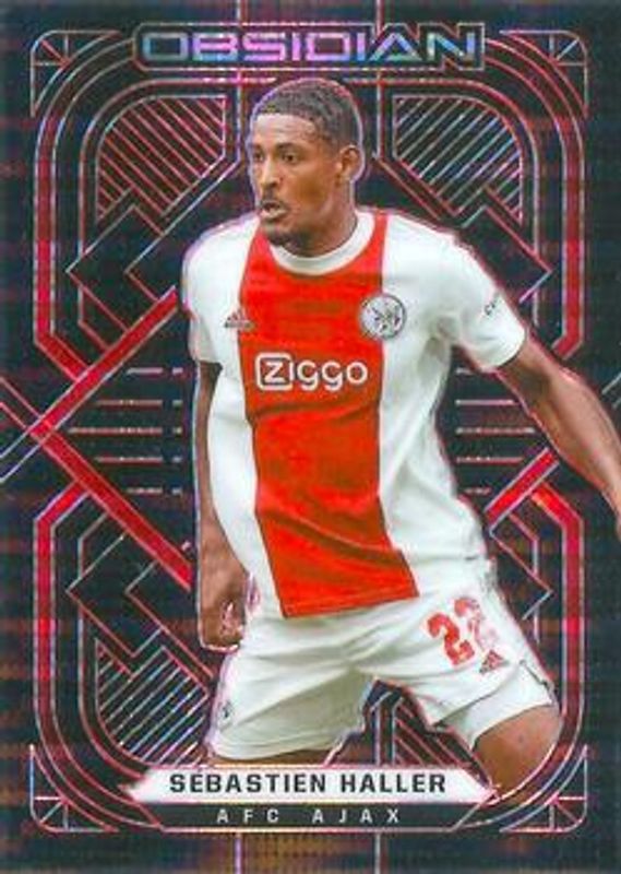 2021 Obsidian #186 Electric Etch Red Pulsar /26