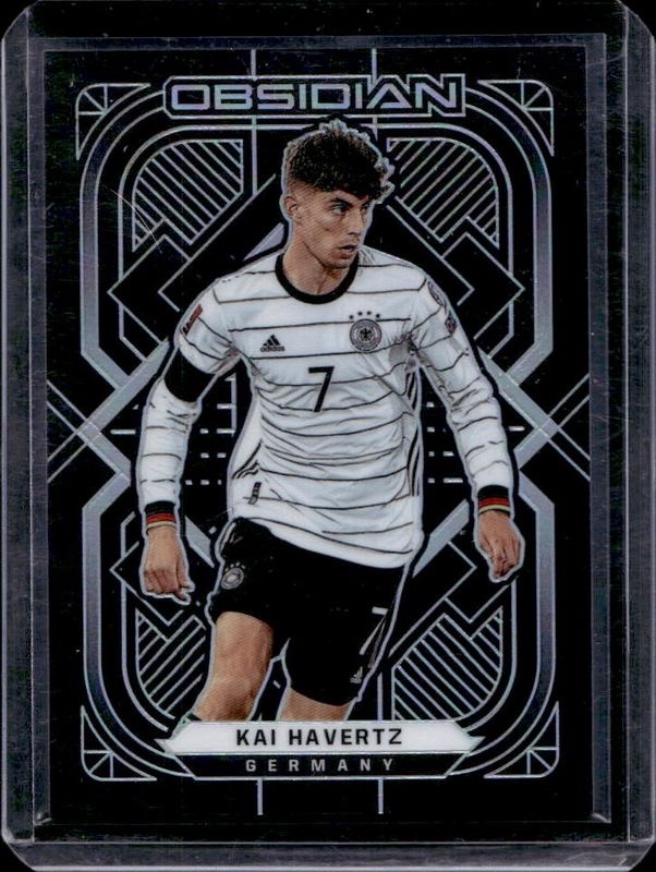 Kai Havertz 2021 Obsidian #88 Base /105 RAW