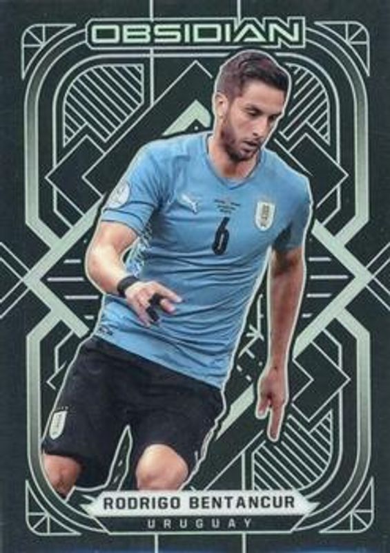 Rodrigo Bentancur 2021 Obsidian #7 Base /105 RAW