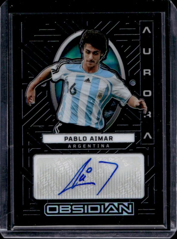 2022 Obsidian #AA-PAI Aurora Autographs /199