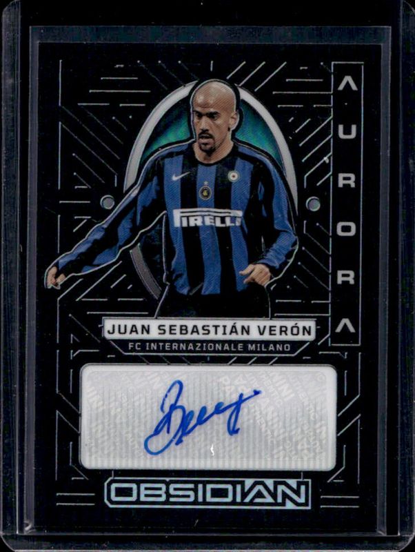 2022 Obsidian #AA-JSV Aurora Autographs /199