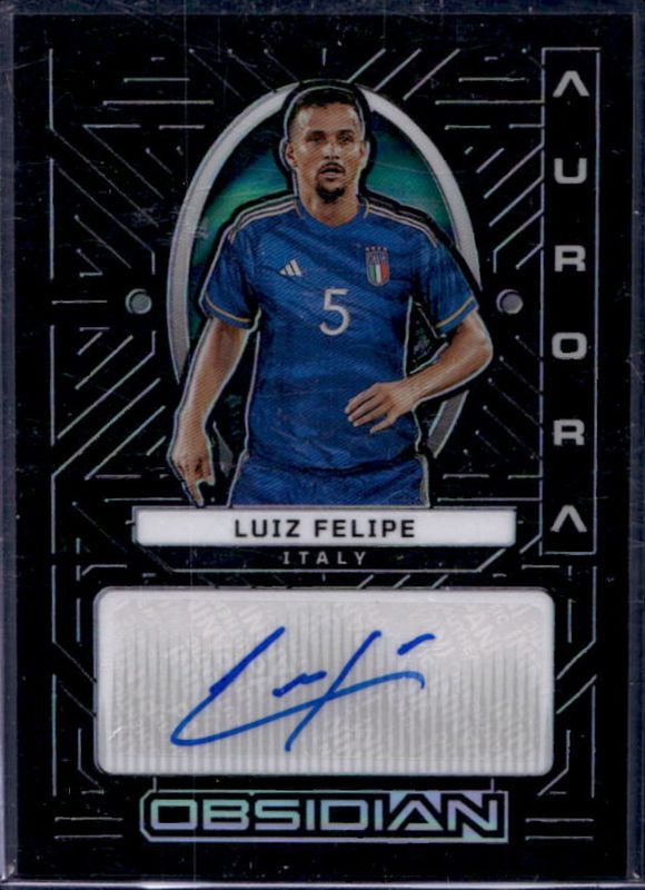 2022 Obsidian #AA-LFE Aurora Autographs /199