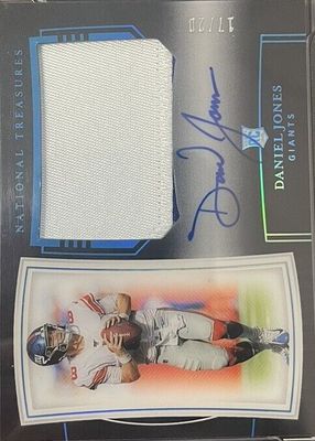 2019 National Treasures #162 Rookie Patch Auto - Midnight /20