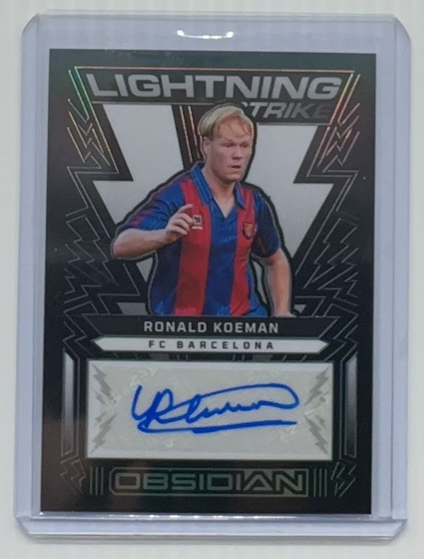 2022 Obsidian #LS-RKM Lightning Strike Autographs /101
