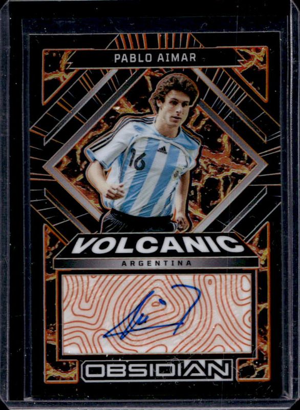 2022 Obsidian #VS-PAI Volcanic Signatures - Electric Etch Orange /75