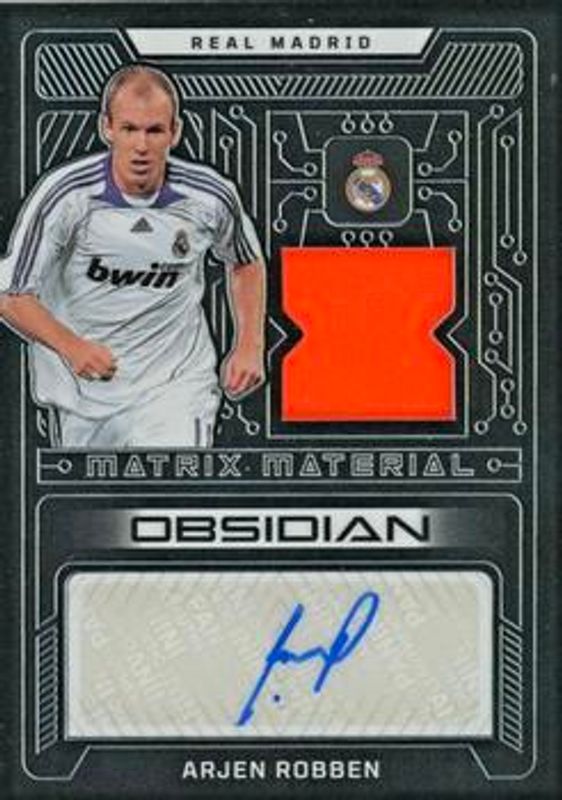 2022 Obsidian #MMA-ARO Matrix Material Autographs /199