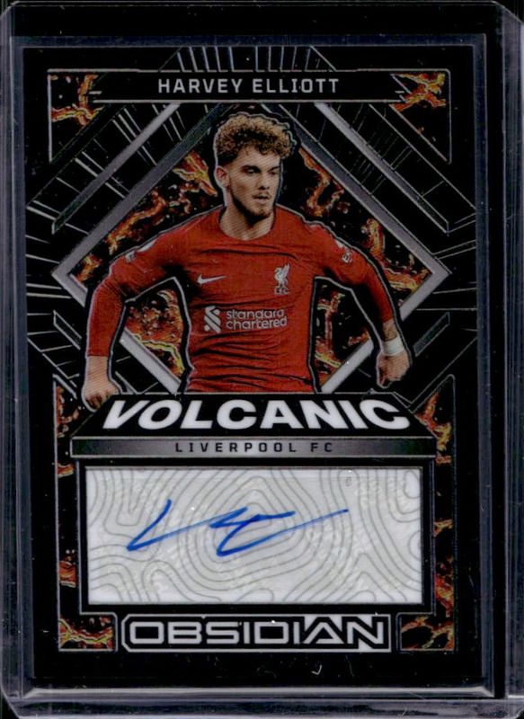 Harvey Elliott 2022 Obsidian #VS-HEL Volcanic Signatures /199 RAW
