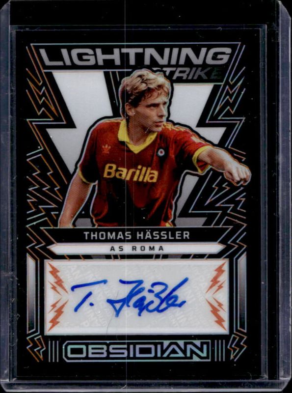 2022 Obsidian #LS-THA Lightning Strike Autographs - Electric Etch Orange /75