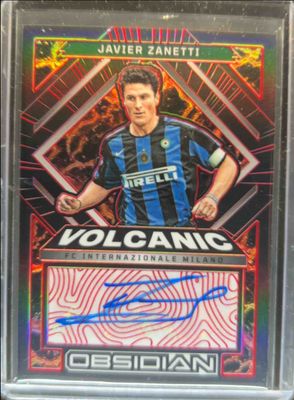 2022 Obsidian #VS-JZ Volcanic Signatures Electric Etch - Red /25