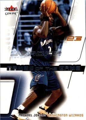 2002 Fleer Genuine #NG7 Names of the Game