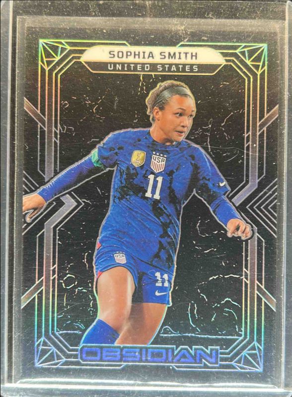 Sophia Smith 2022 Obsidian #181 Base /115 RAW