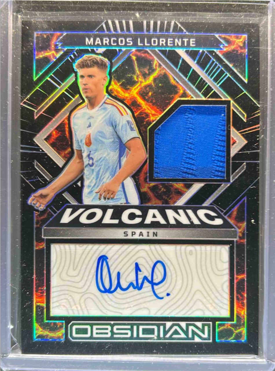 Marcos Llorente 2022 Obsidian #VMS-MCL Volcanic Material Signatures /1 ...