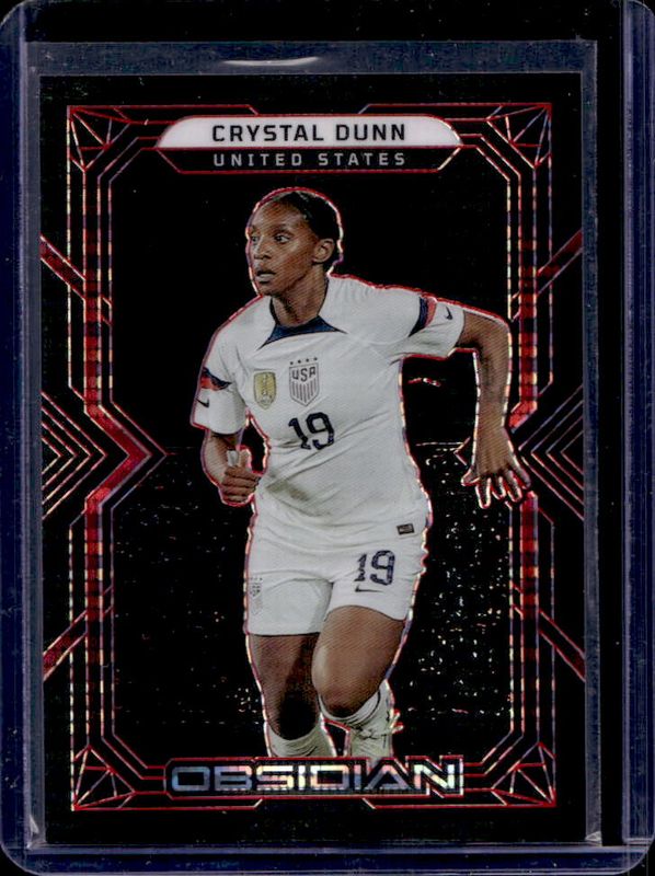 2022 Obsidian #125 Electric Etch Red Pulsar /30