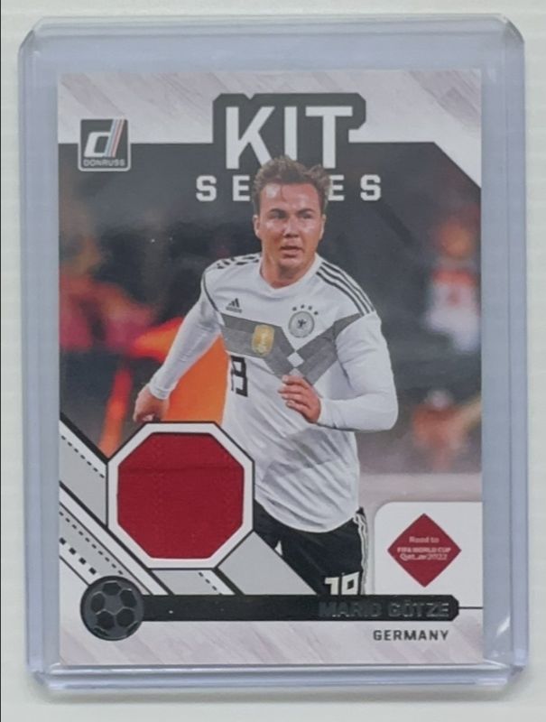 Mario Gotze 2021 Donruss #KS-MG Kit Series RAW