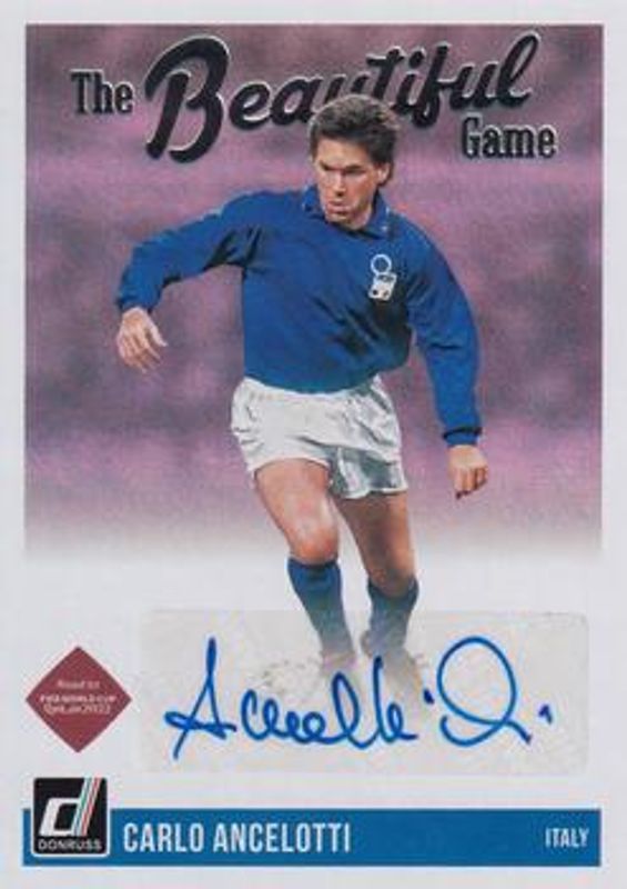 2021 Donruss #BG-CA Beautiful Game Autographs