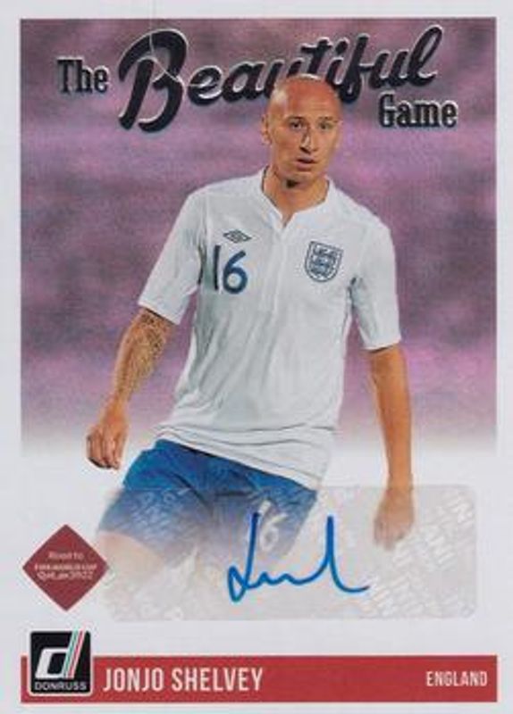 2021 Donruss #BG-JSH Beautiful Game Autographs