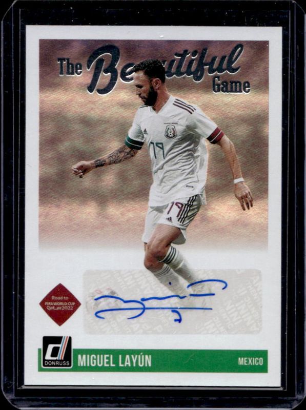 2021 Donruss #BG-LYN Beautiful Game Autographs