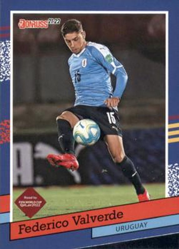 Federico Valverde 2021 Donruss #15 1991 Donruss Tribute RAW