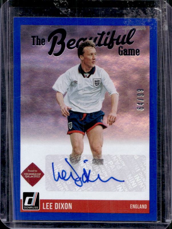 2021 Donruss #BG-LD Beautiful Game Autographs - Blue /49