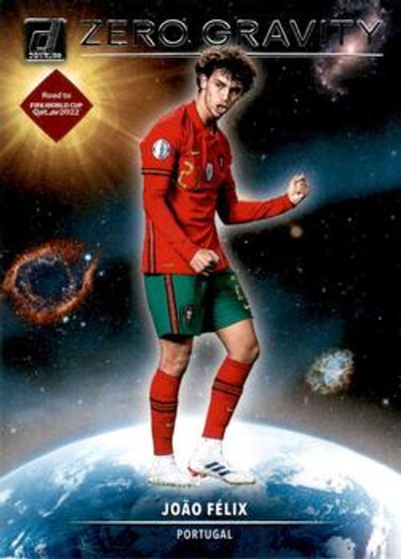 Joao Felix 2021 Donruss #12 Zero Gravity RAW